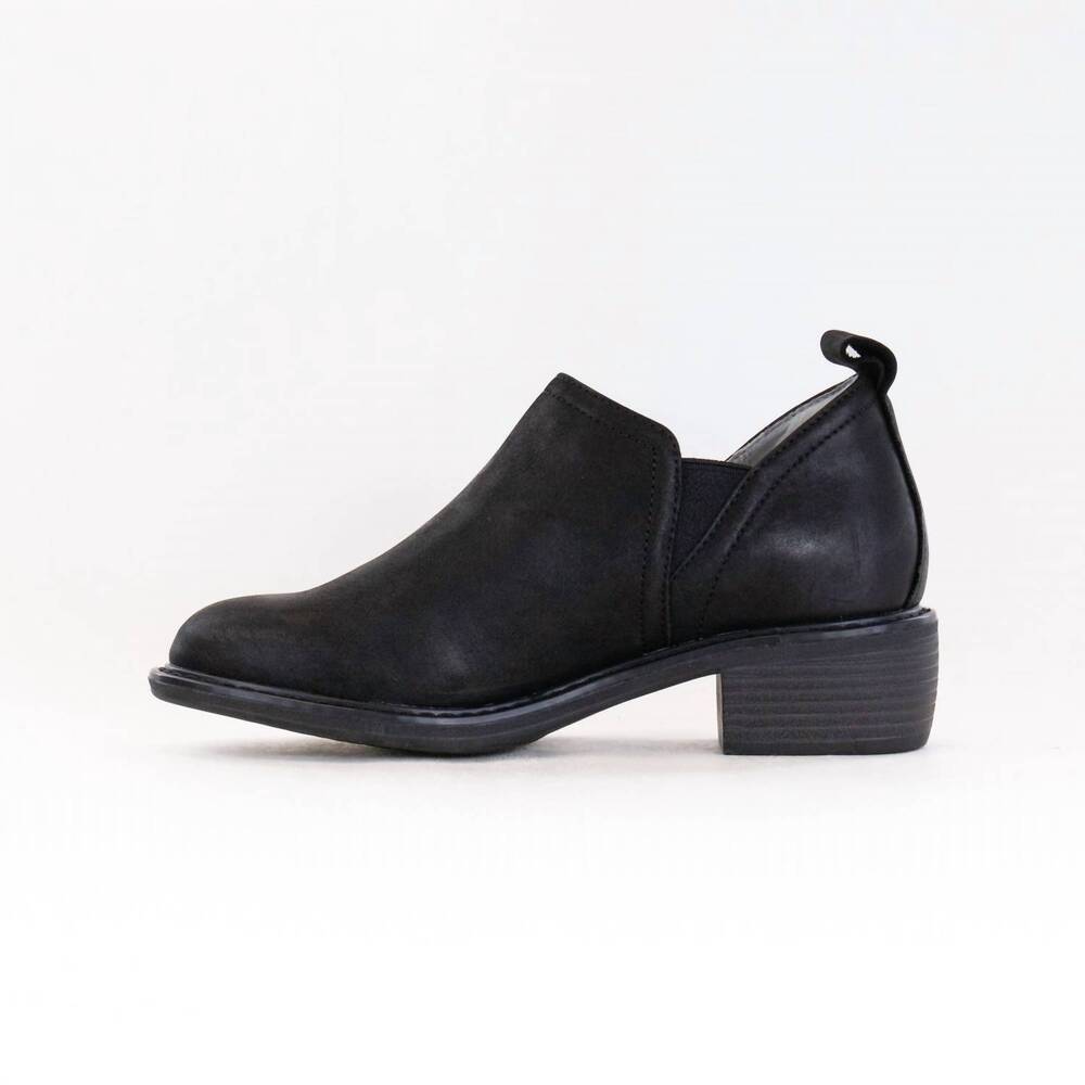 NEW ALEGRIA women's merle boots in black burnish